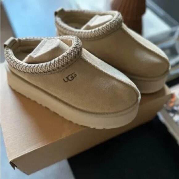 UGG Tasman Slippers Mustard Seed Womens - Picture 5 of 6